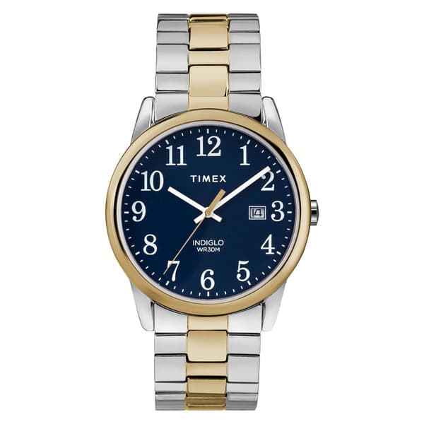 Mens Timex&#40;R&#41; Easy Reader Date Expansion Band Watch - TW2R58500JT
