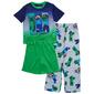 Boys Minecraft T-Shirt/Pants & Shorts Pajama Set - image 1