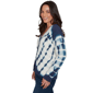 Womens Skye’s the Limit Urban Heirloom V Neck Tie Dye Cardigan - image 4