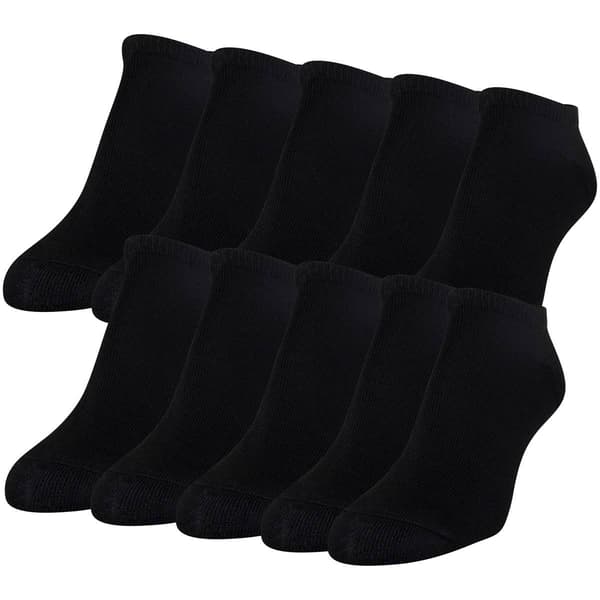 Womens Gold Toe(R) 10pk. Casual Cushioned No Show Socks - image 
