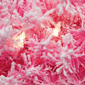 Northlight Pre-Lit Artificial Flocked Pink Pine Christmas Wreath - image 4