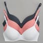 Womens René Rofé® 3pk. Weekender Bras B26009H3-WRET - image 2