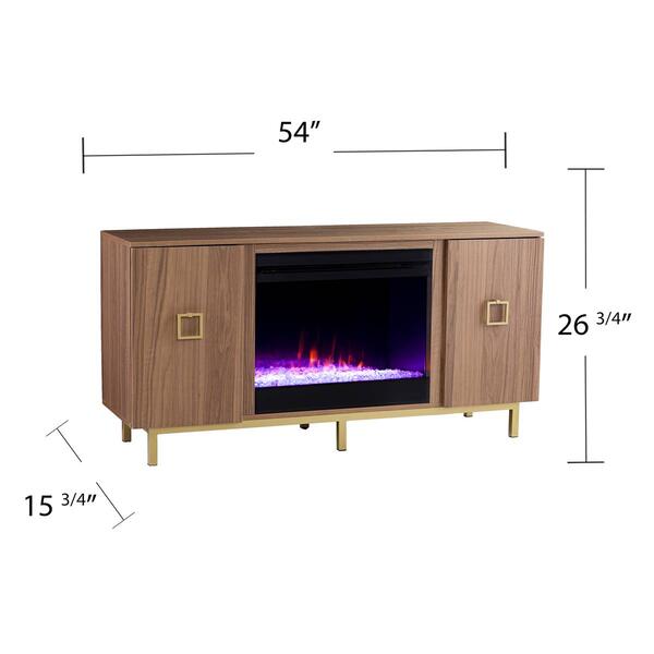Southern Enterprises Yorkville Color Changing Fireplace