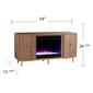 Southern Enterprises Yorkville Color Changing Fireplace - image 4