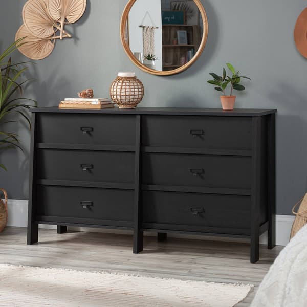 Sauder Trestle 6-Drawer Dresser