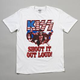 Young Mens KISS Graphic Tee