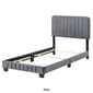 Passion Furniture Lodi Velvet Upholstered Tufted Bed Frame - Twin - image 9