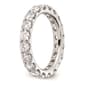 Pure Fire 14kt. White Gold Lab Grown Diamond Eternity Band - image 4