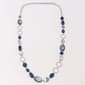 Ashley Cooper(tm) Textured Ring Chain w/ Blue Shell Long Necklace - image 1