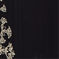 Womens Ruby Rd. Tropical Noir Embroidery Hem Wide Leg Pants - image 6