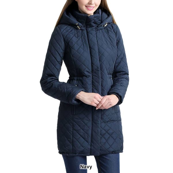 Womens BGSD Waterproof Quilted Parka Coat