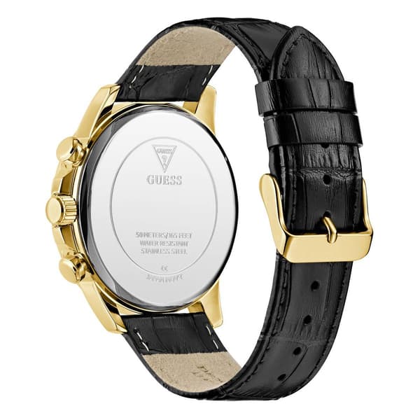 Mens GUESS Black Multi-function Watch - GW0901G4