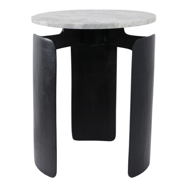 Sagebrook Home Marble Top 3-footed Accent Table
