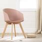 South Shore Flam Chair with Wooden Legs - image 2