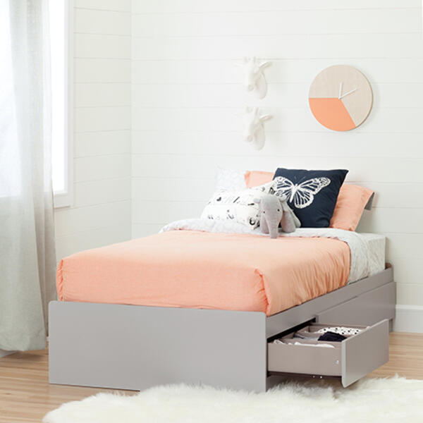 South Shore Cookie Twin Mates Platform Bed - image 