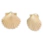 Steve Madden Vintage Luxe Shell Stud Earrings - image 1