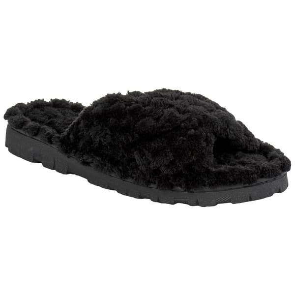 Womens Nanette Lepore X-Band Waffle Slide Sandals