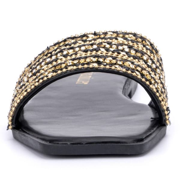 Womens Olivia Miller Victoria Slide Sandals