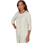 Womens Alfred Dunner Vintage Charm Asymmetrical Hem Blouse - image 3