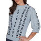 Womens Skye’s the Limit Urban Heirloom Cable Knit Sweater - image 5