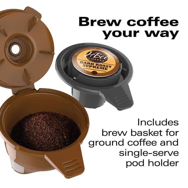 Hamilton Beach&#174; Flexbrew Red Single Serve Coffeemaker