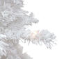 Northlight Seasonal 6.5ft. Pre-Lit Flocked Artificial Spruce Tree - image 4