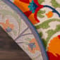 Nourison Aloha Bloom Vines Transitional Round Rug - image 2