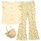 Grils (4-6x) BTween® Bow Front Ruffled Top & Floral Pant Set - image 2