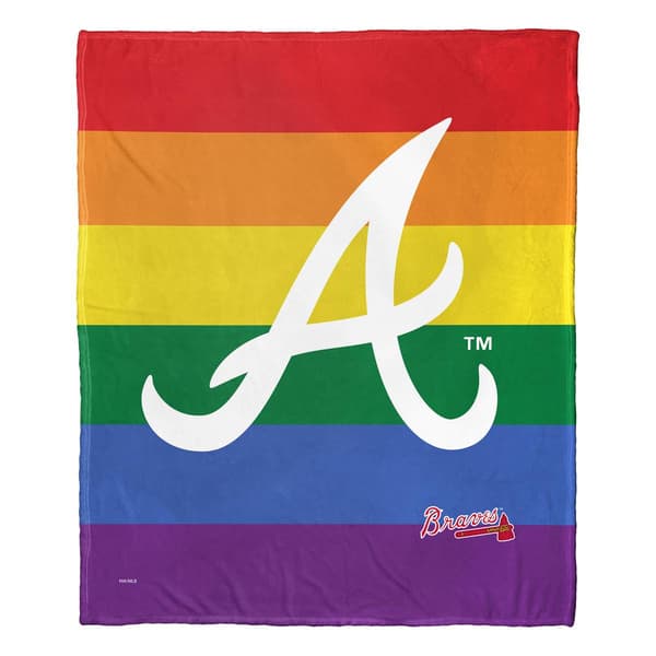 Northwest Atlanta Braves Pride Series Silk Touch Throw