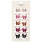 Womens Capelli New York 10pk. Butterfly Claw Clips w/Frost Finish - image 1