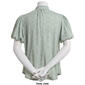 Womens Adrianna Papell Ruffle Tie Front Blouse - image 2