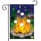 Campfire S'mores Summer Garden Flag - image 1