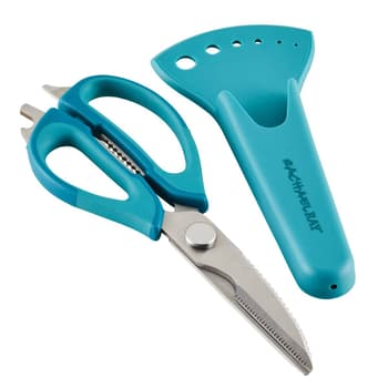 Michael Graves Comfortable Grip All Purpose Stainless Steel Kitchen Shears,  Grey, FOOD PREP