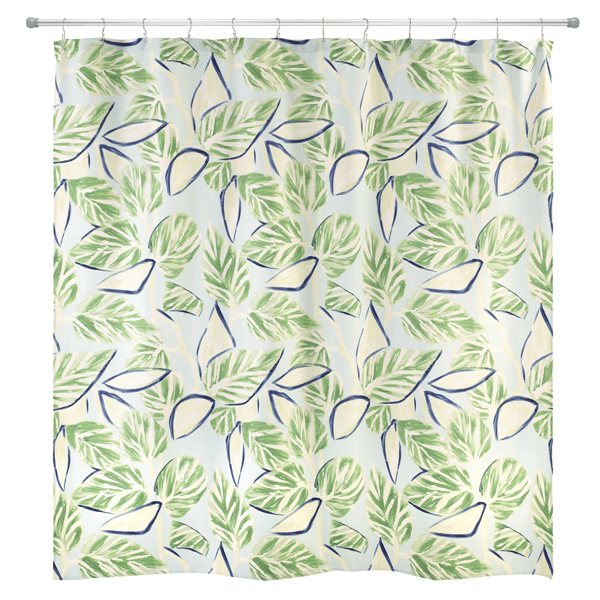 Nicole Miller Tropiluxe Shower Curtain - image 