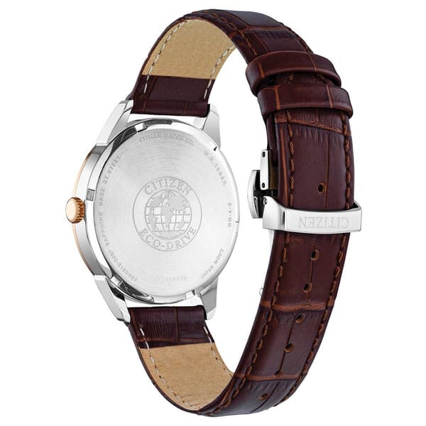 Mens Citizen&#174; Eco-Drive Rolan Rose Gold Watch - AW0096-06L