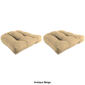Jordan Manufacturing Solid Wicker Chair Cushions - Set Of 2 - image 4