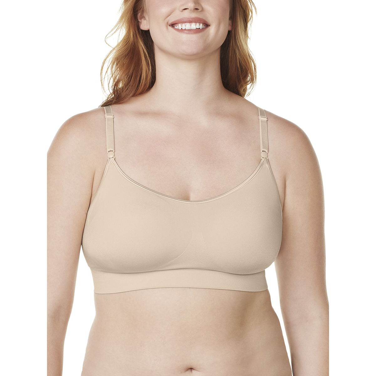 Open Video Modal for Womens Warner&#39;s Easy Does It Wire-Free Contour Bra RM0911A