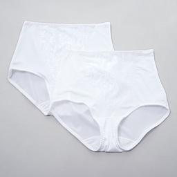 Womens Bali 2pk. Light Shaping Brief Panties - X372