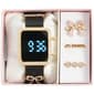 Womens Crystal Digital Watch w/ Interchangeable Charms - AWS345C - image 2