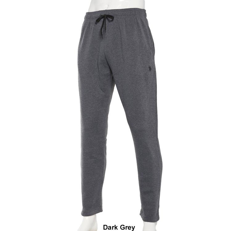 Mens U.S. Polo Assn.® Open Bottom Fleece Pants