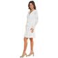 Womens Harper 241 Long Sleeve Solid Ruffled Hem Midi Dress - image 3