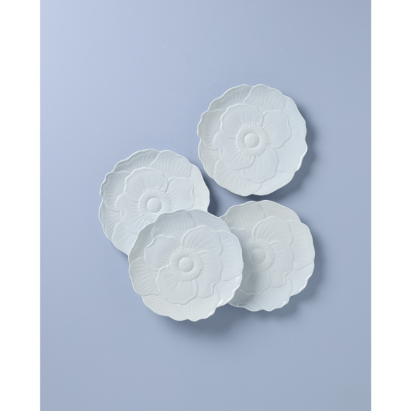 Lenox® Butterfly Meadow® Floral Blue Accent Plates - Set of 4