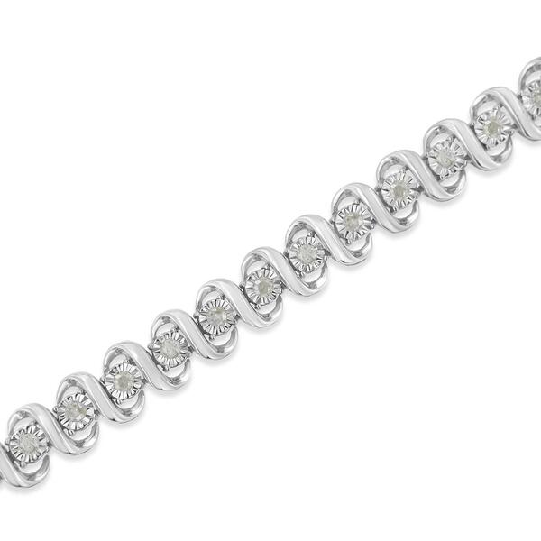 Diamond Classics&#8482; Rose Cut Diamond & S-Link Bracelet