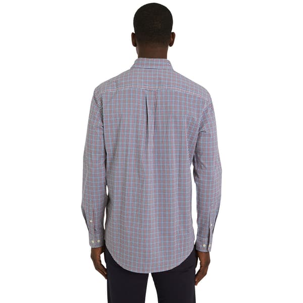 Mens Chaps Long Sleeve Checkered Button Down Shirt - Stellar