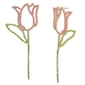 Betsey Johnson Spring Chick Tulip Statement Earrings - image 1