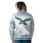 Mens Starter&#174; Eagles Reversible Jacket - Green/Silver - image 4