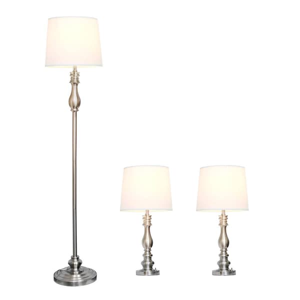 Lalia Home Perennial Morocco Classic 3pc. Metal Lamp Set - image 