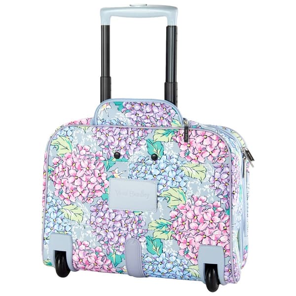 Vera Bradley Rolling Work Bag - Happy Hydrangea