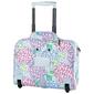 Vera Bradley Rolling Work Bag - Happy Hydrangea - image 2