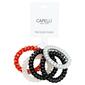 Womens Capelli New York 5pc. Phone Cord Ponytail Holders - image 1